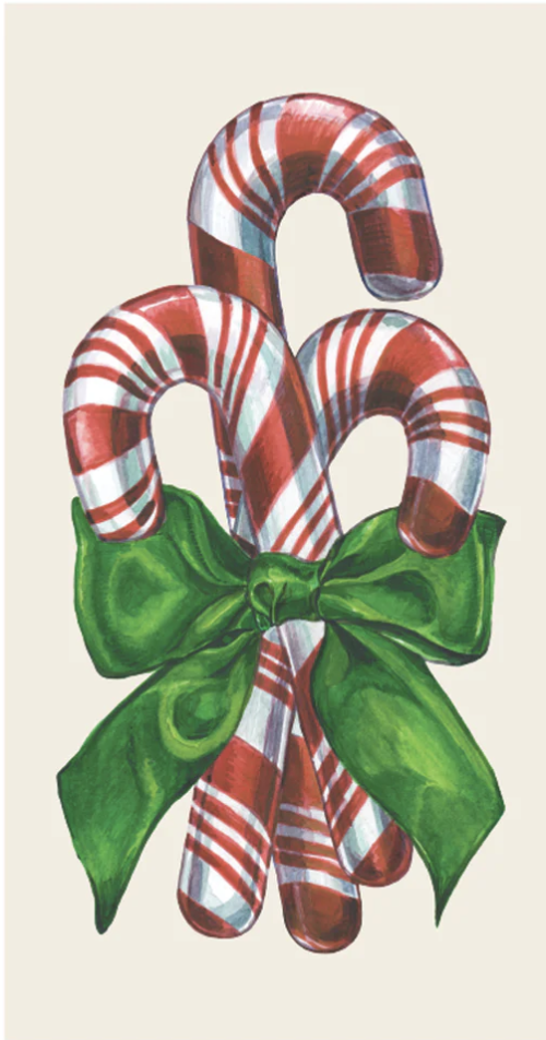 Candy Cane Napkins