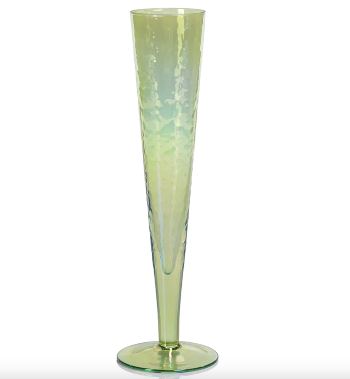 Aperitivo Slim Champagne Flute Luster Blue
