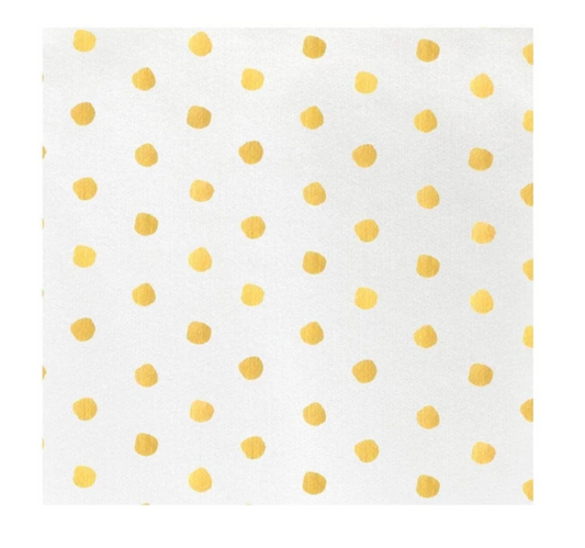 Vietri Yellow Dot Papersoft Cocktail Napkin