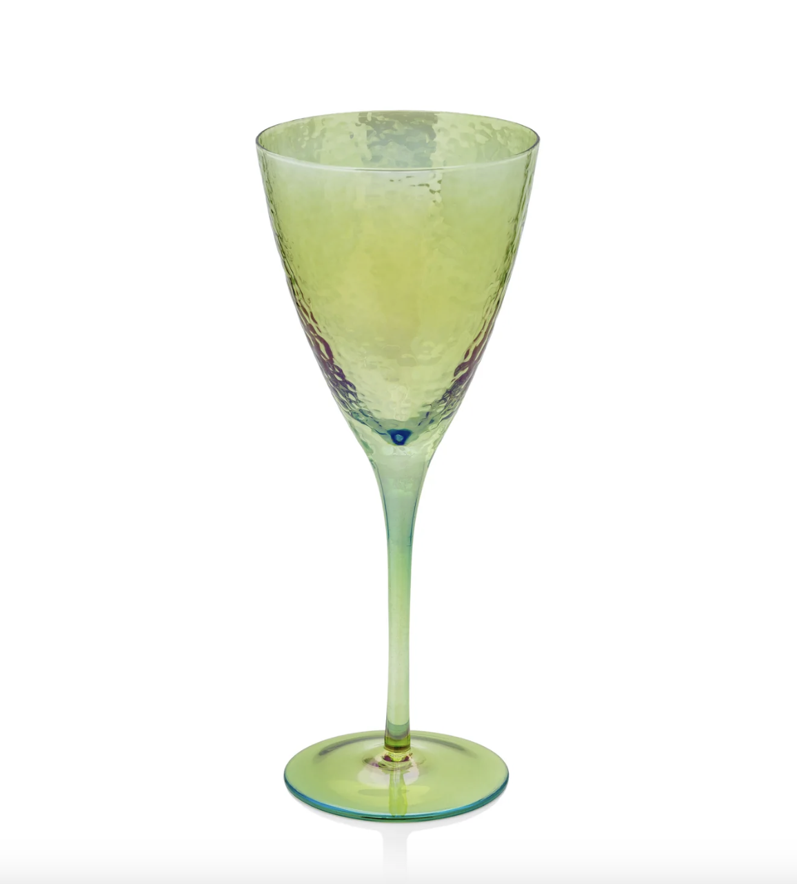 Aperitivo Red Wine Glass - Luster Green