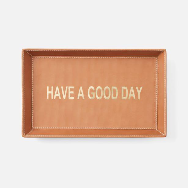 Decorah Desk Tray - Have a Good Day (Set of 2)