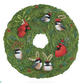 DIE-CUT WINTER SONGBIRDS PLACEMAT