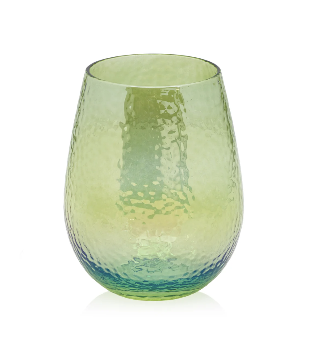 Aperitivo Stemless All purpose glass-luster blue