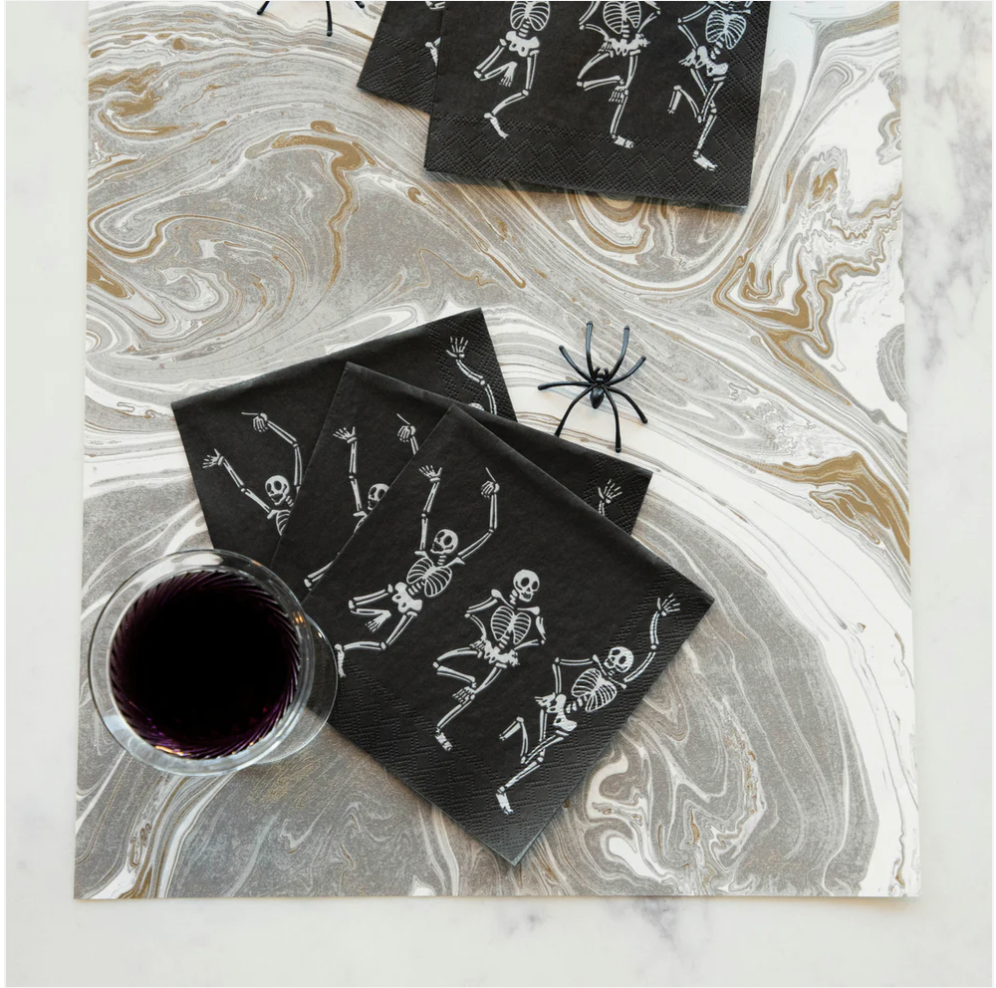 Skeleton Dance Napkins