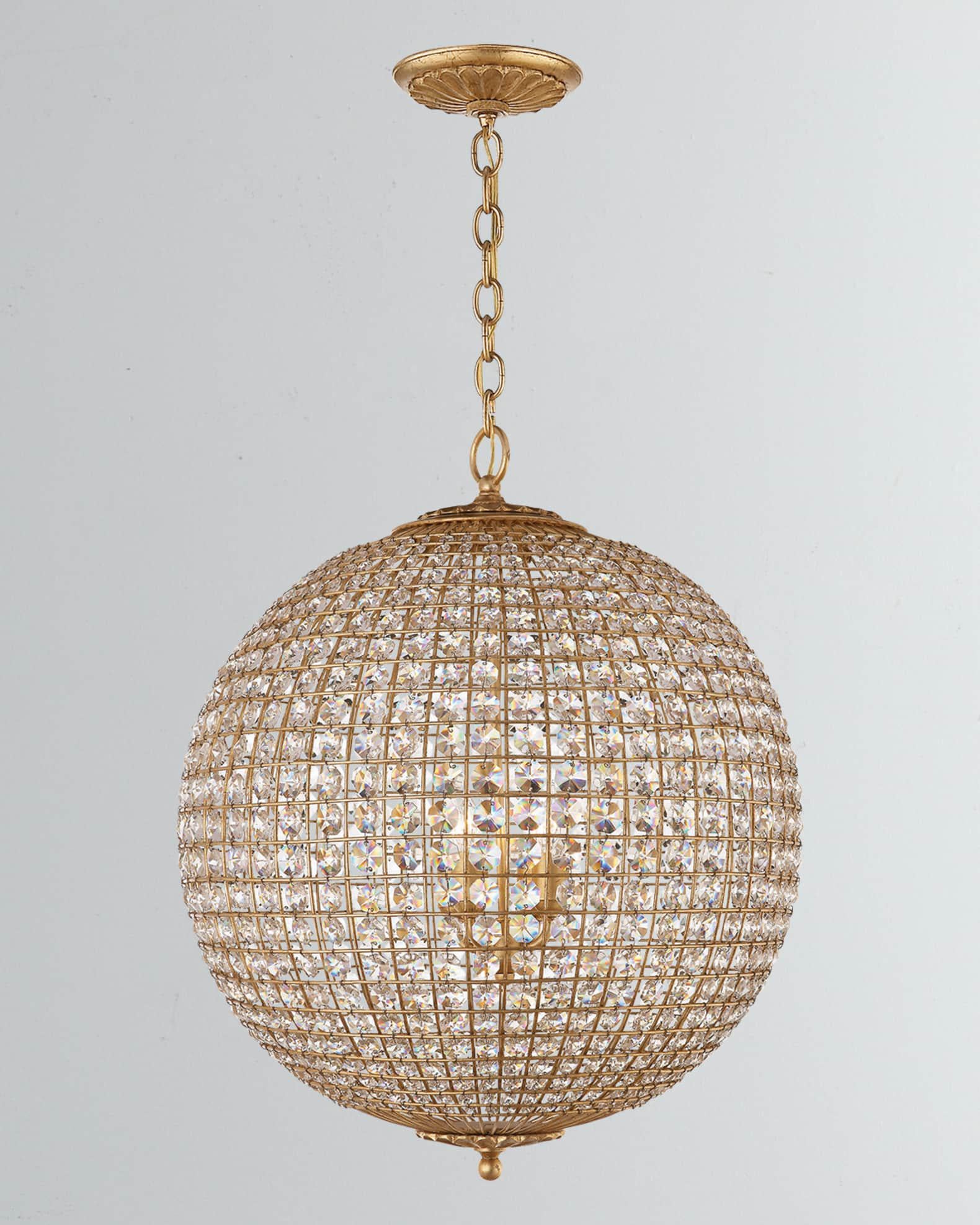 Renwick Large Sphere Chandelier By AERIN