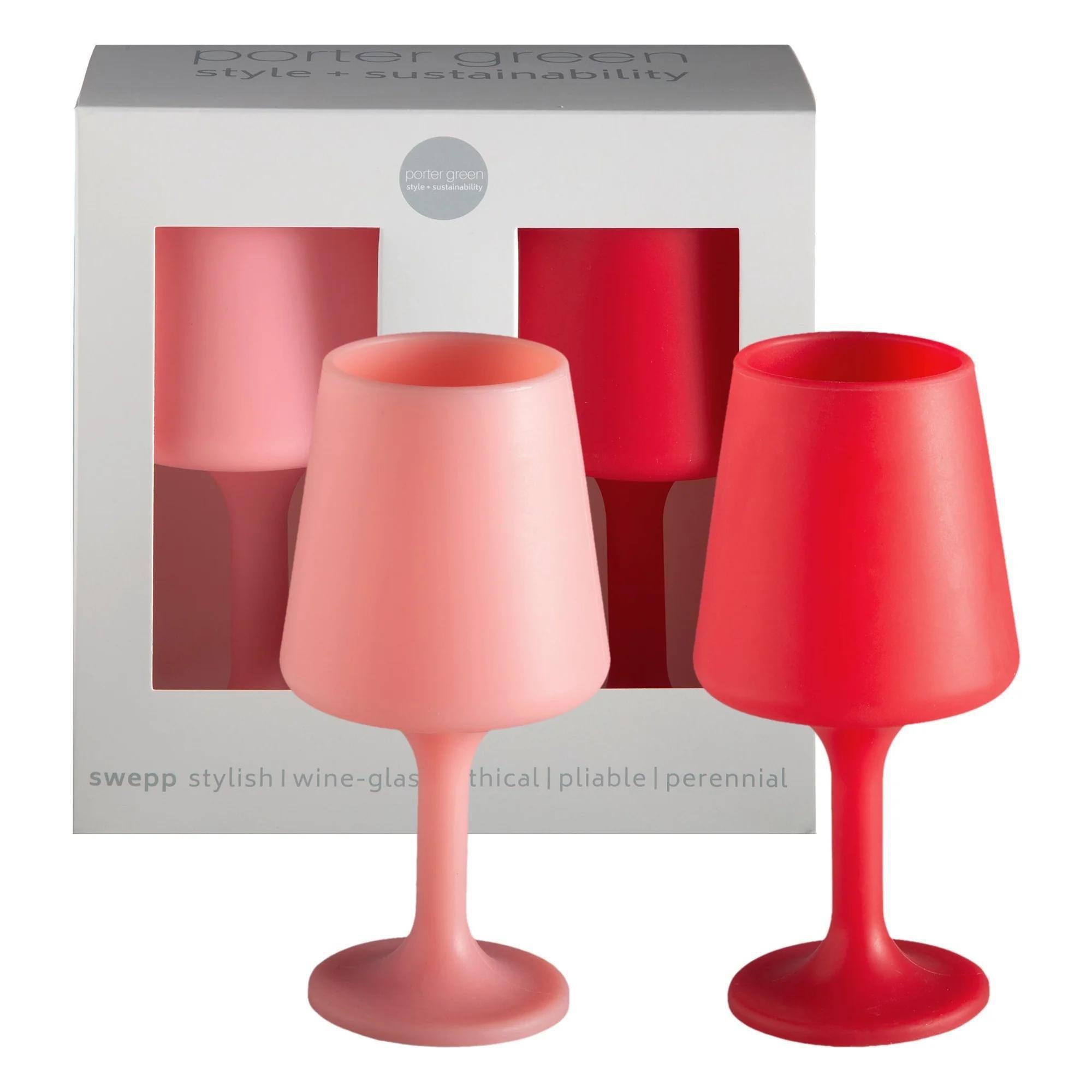 Cherry + Blush|Wine Glasses|Porter Green