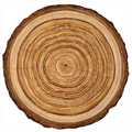 Die-Cut Wood Slice Placemat
