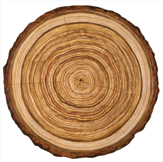 Die-Cut Wood Slice Placemat