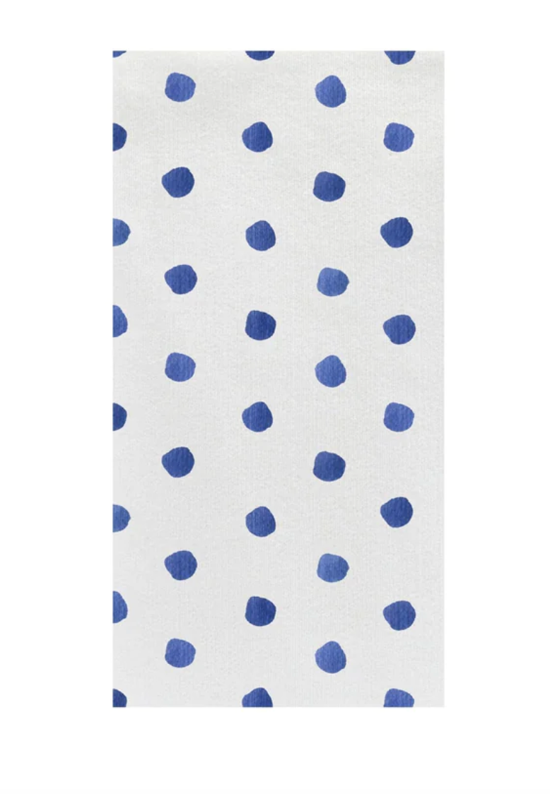 Vietri Blue Dot Papersoft Guest Napkin
