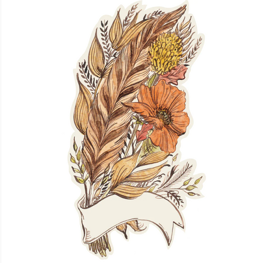 Feather Table Accent