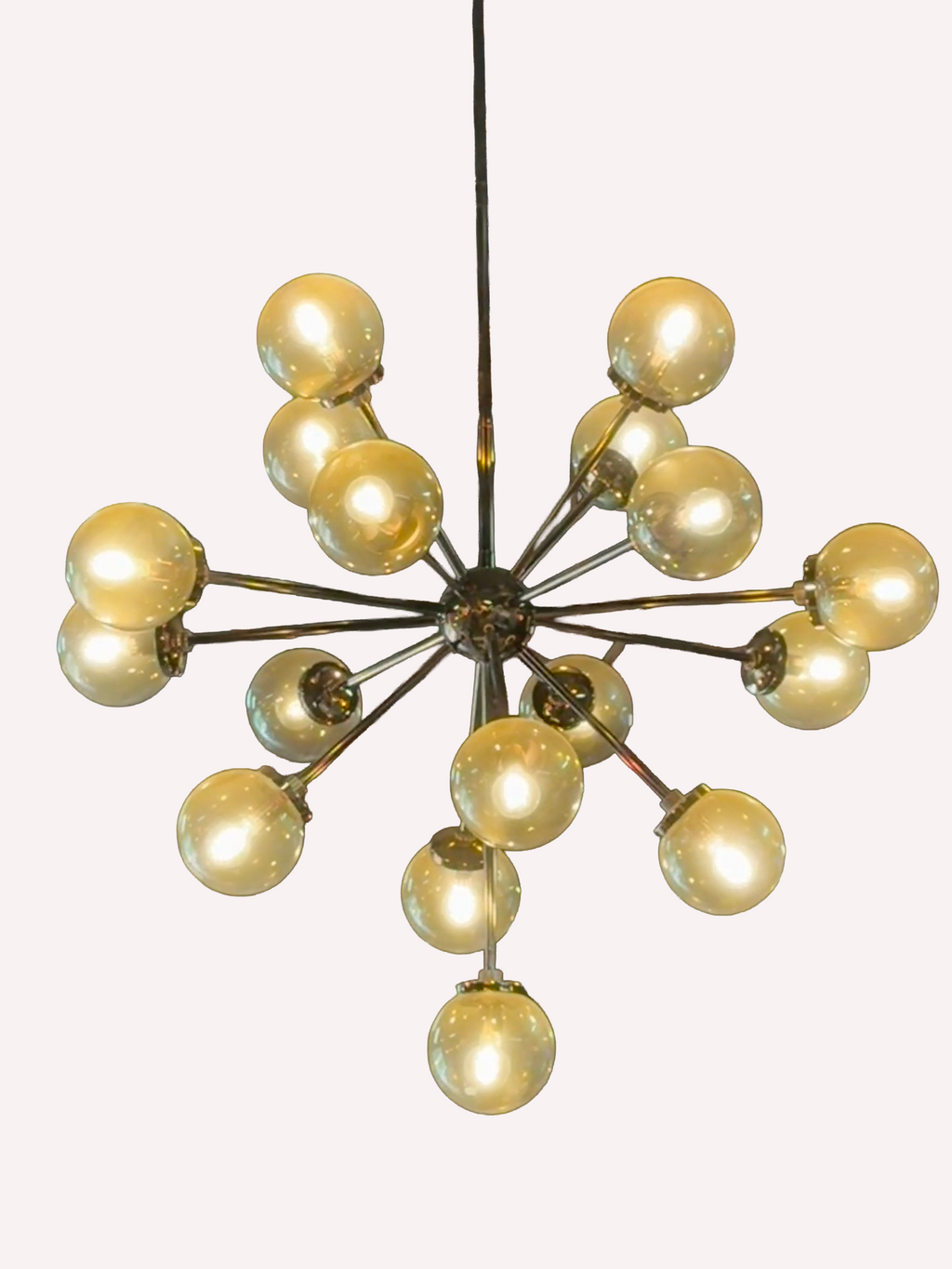 Modern Sputnik 16 Light Chandelier