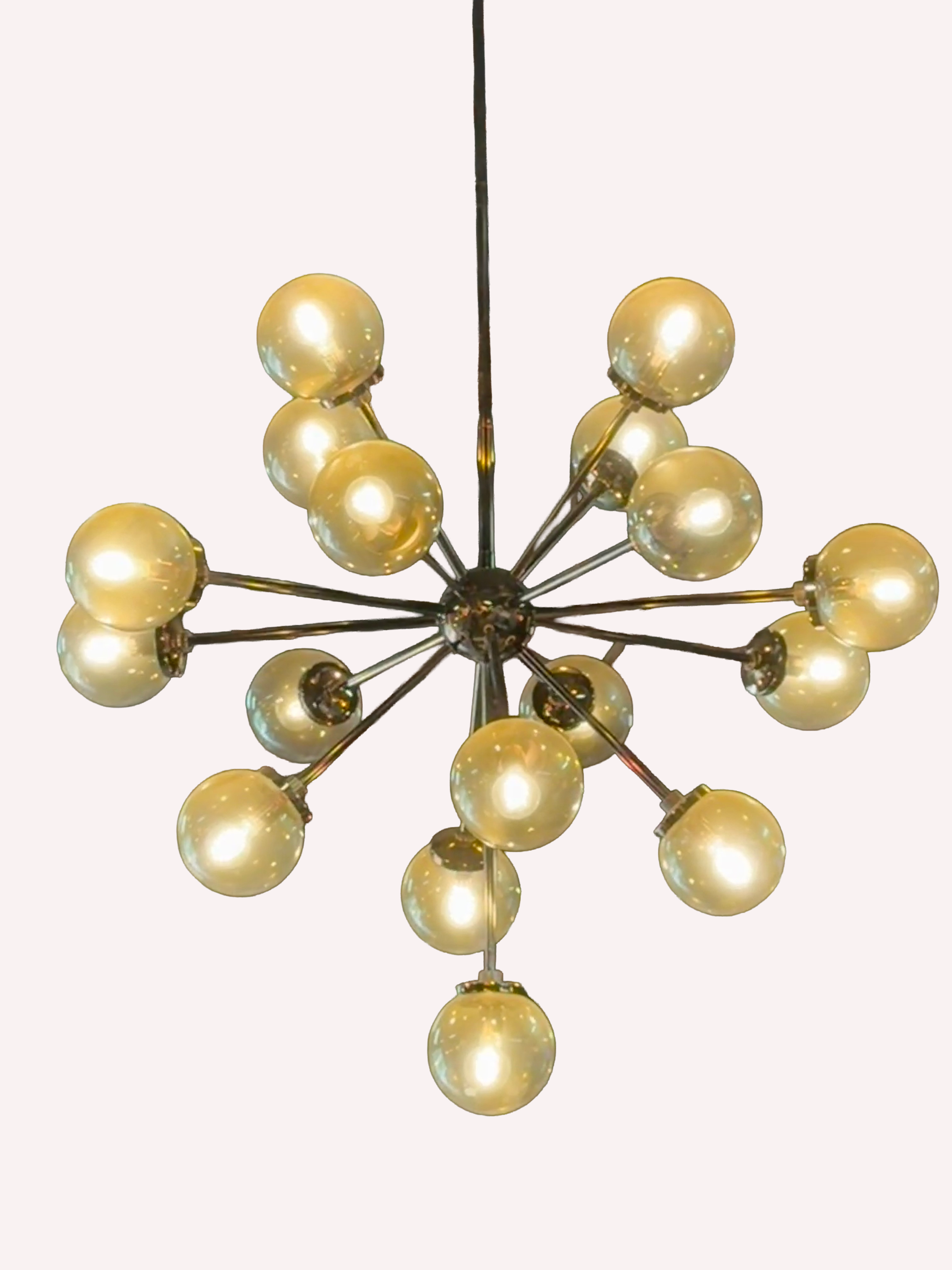 Modern Sputnik 16 Light Chandelier