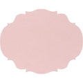 Hester & Cook Die Cut Pink French Cut Placemats S/12