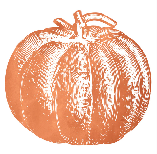 Die-Cut Pumpkin Placemat