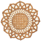 Die Cut Rattan Weave Placemat