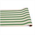 Green & Red Awning Stripe Runner