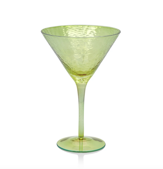 Aperitivo Martini Glass - Luster Green