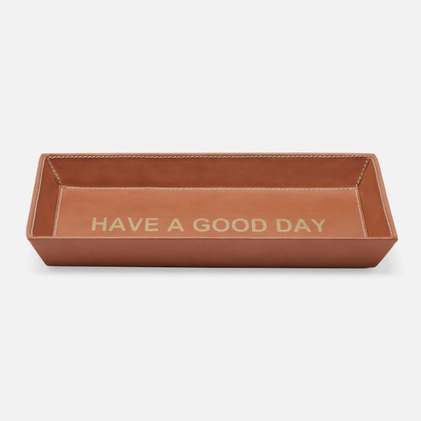 Decorah Desk Tray - Have a Good Day