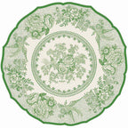 Die-cut Green Asiatic Pheasants Placemat
