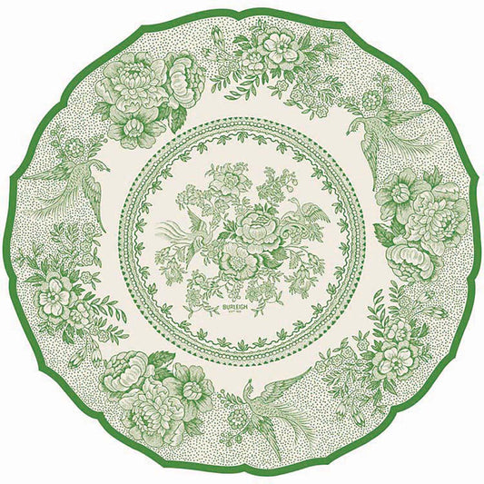 Die-cut Green Asiatic Pheasants Placemat