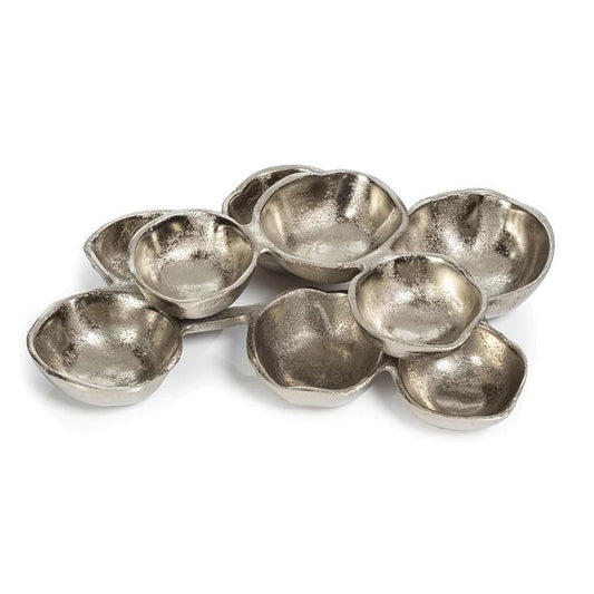 Cluster Serving Bowls Small - Nickel