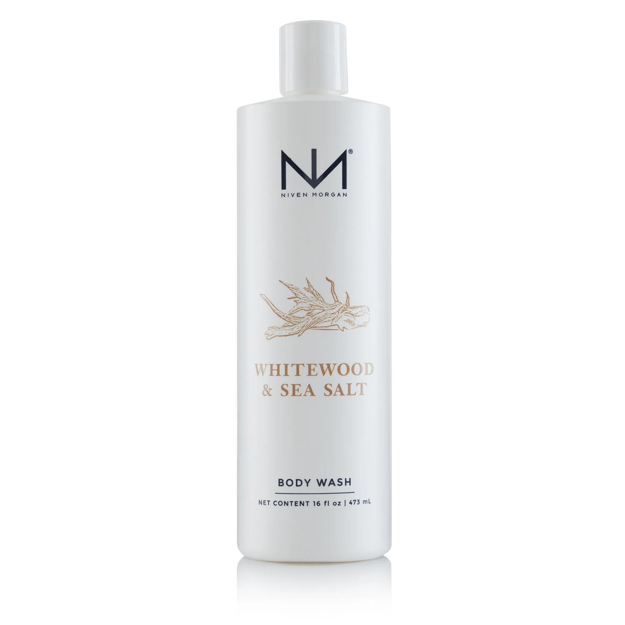 NM Whitewood & Sea Salt Body Wash 16 Oz