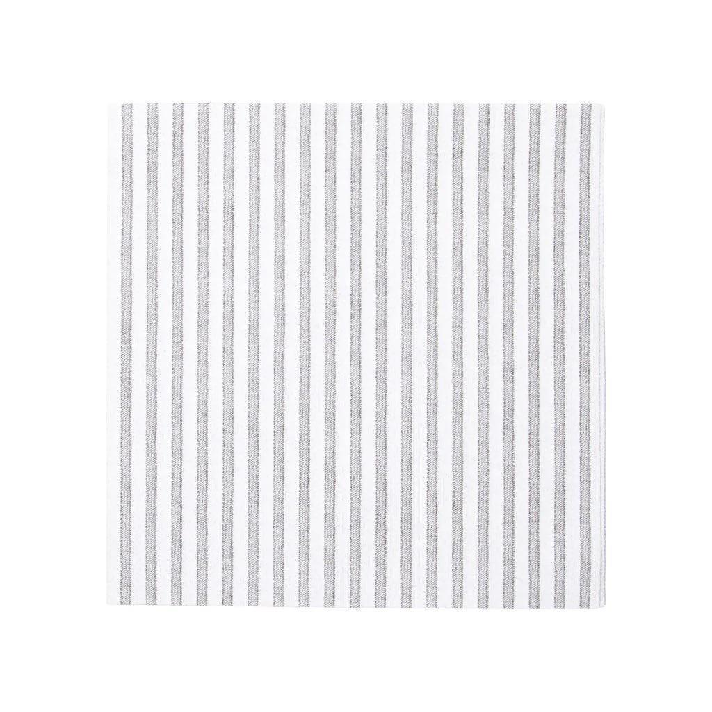 PS Dot Lt Gray Dinner Napkins S/20