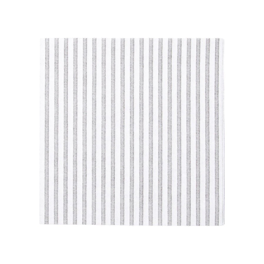 PS Dot Lt Gray Dinner Napkins S/20