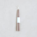 Greige Taper Candles 18"