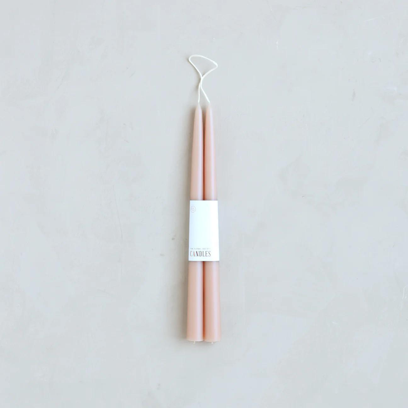Petal Taper Candles 12"